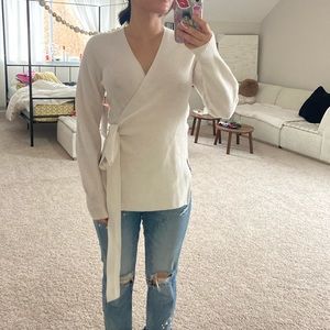 Athleta Alpine wrap sweater. Xs